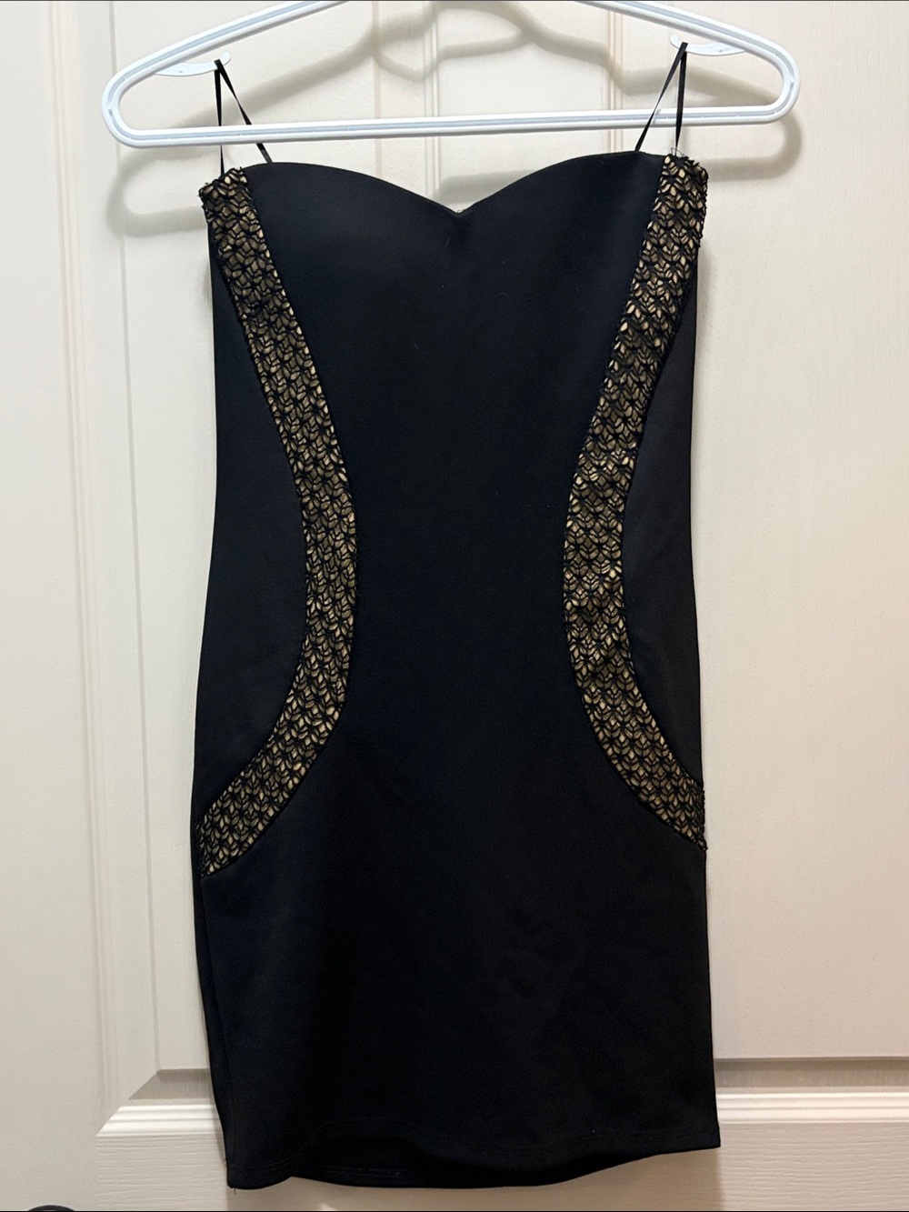 VINTAGE Janice Black Mini Dress - LIKE NEW - XS
